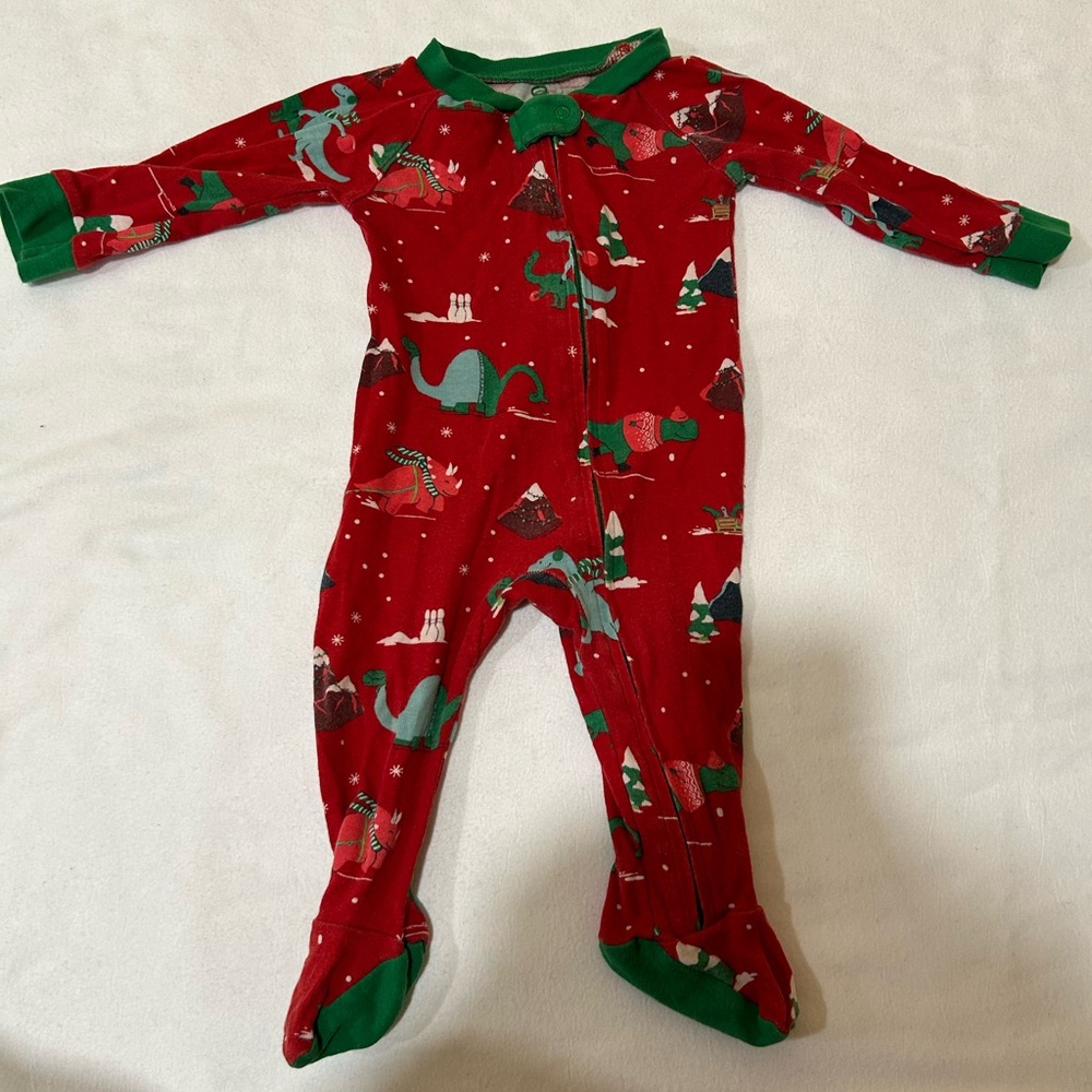 Target Christmas Dinosaur Pajamas